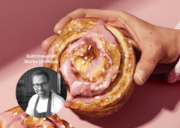 Lantmännen Unibaken keittiömestari Marko Hirvonen